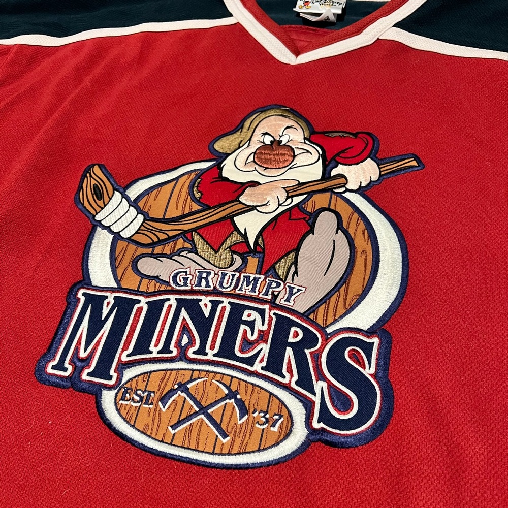 Disney Snow white Grumpy jersey